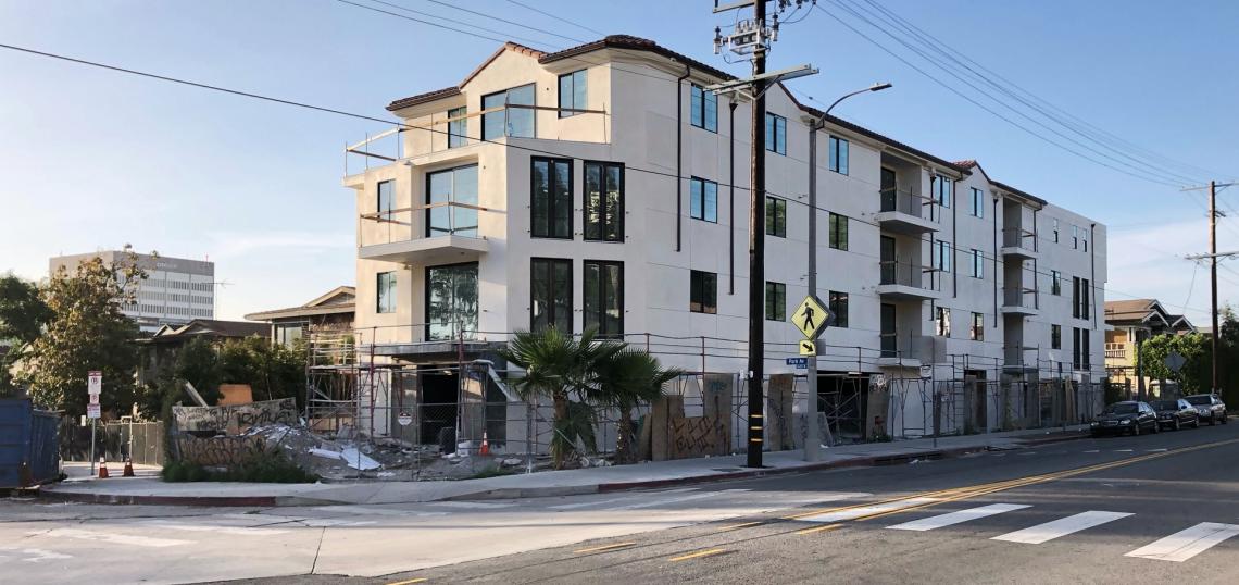 Small Apartment Building Takes Shape Next to Echo Park Urbanize LA